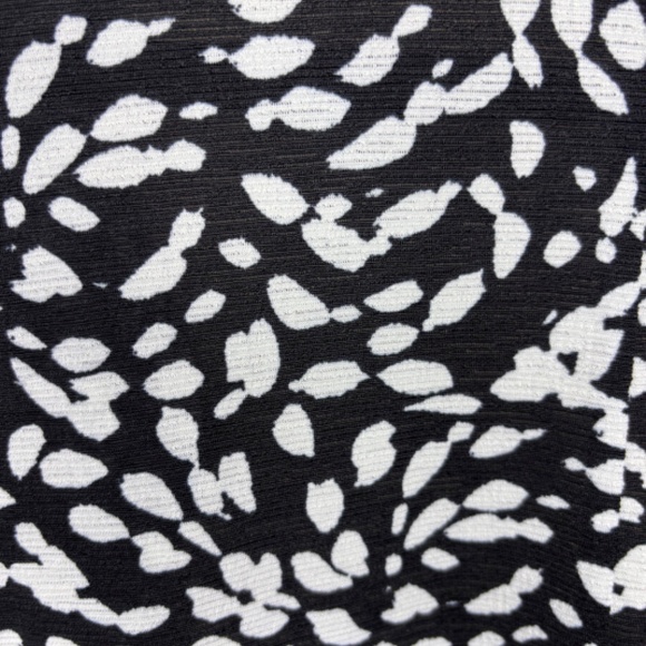 Fred David Black White Dolman Sleeves Button Down Top Jacket Women's Size 3X - Picture 9 of 12